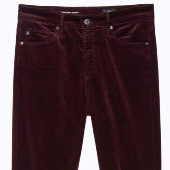 NWT AG The Farrah High Waist Velvet Jeans - Picture 7 of 7